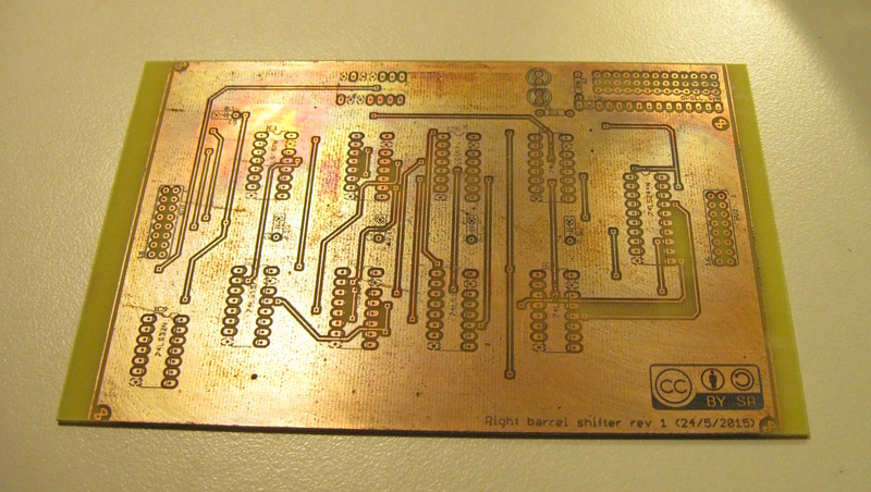 etched PCB